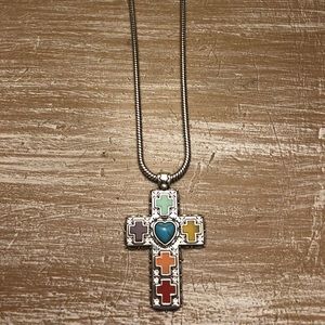 Brighton Loretto Cross Necklace
